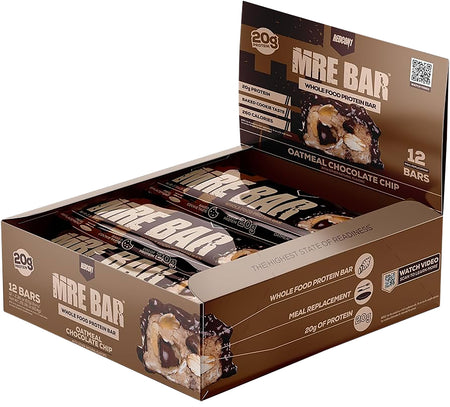 Redcon1 MRE Protein Bar Oatmeal Chocolate Chip 12 Pack