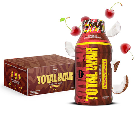 Redcon1 Total War RTD Pre-Workout Tigers Blood 12 Pack