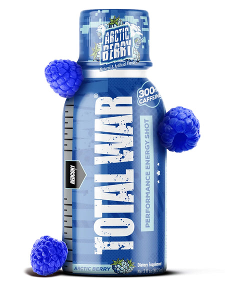 Redcon1 Total War Energy Shots Arctic Berry 12 Pack 3oz