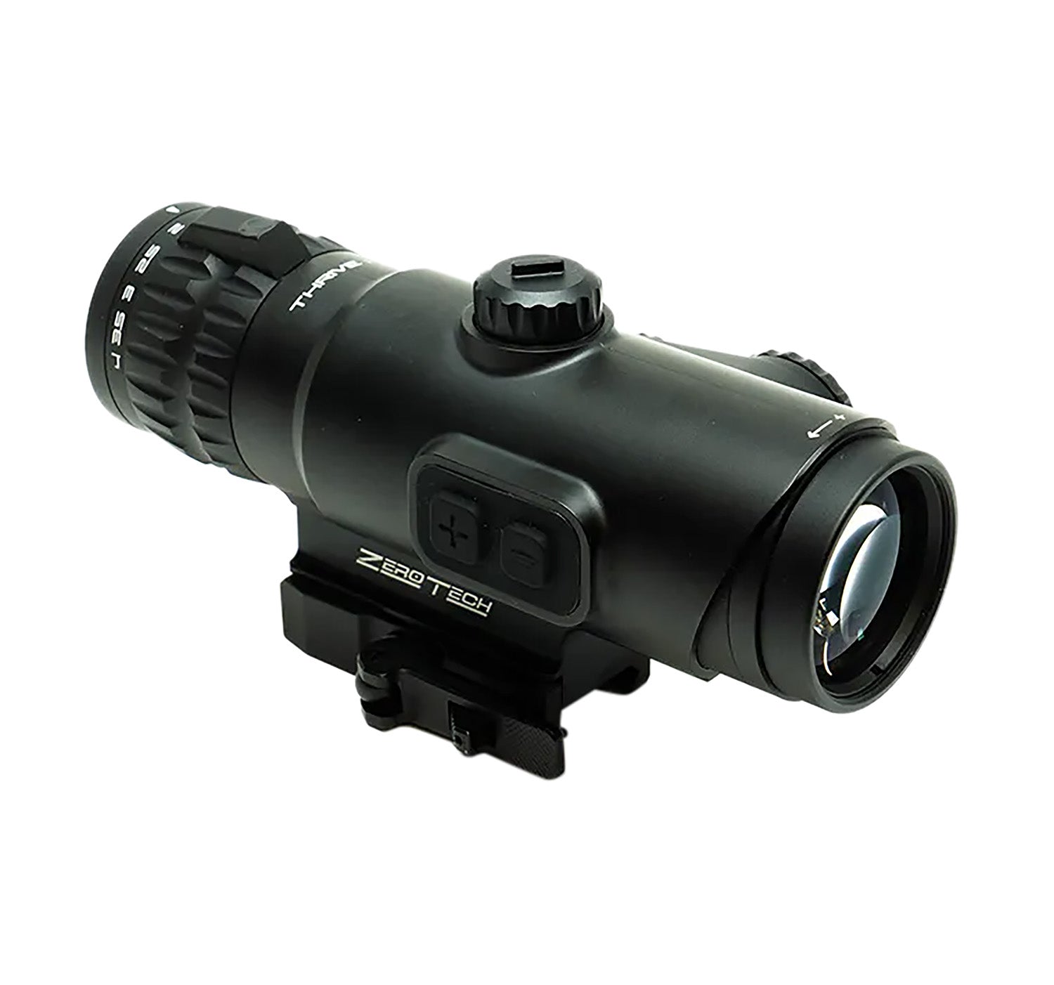 Zero Tech Optics THDP1424 Thrive HD 1-4x24mm Variable Prism Scope Illuminated Green/Red RAP-R Reticle Black