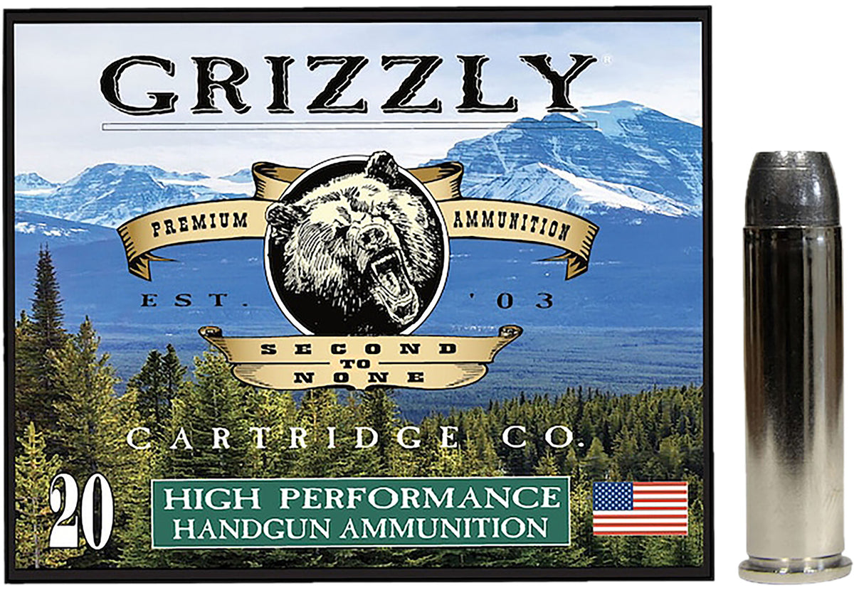 Grizzly Cartridge  .357 Magnum 180 gr Solid ammo