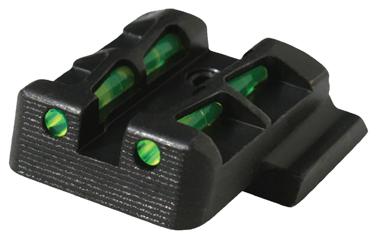 HiViz MPSLW11 LiteWave S&W M&P Shield Green Fiber Optic Rear Replacement Sight