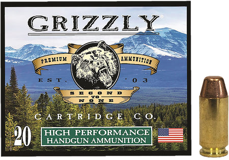 Grizzly Cartridge  .40 S&W 200 gr FMJ ammo