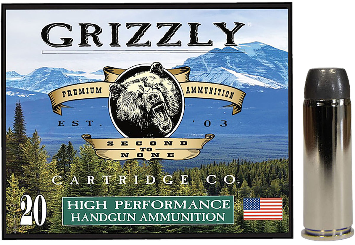 Grizzly Cartridge  .45 Long Colt 265 gr FMJ ammo