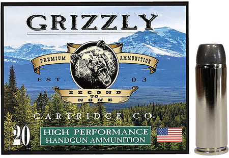 Grizzly Cartridge  .45 Long Colt 265 gr FMJ ammo
