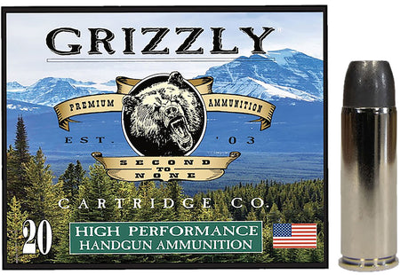 Grizzly Cartridge  .45 Long Colt 335 gr Solid ammo
