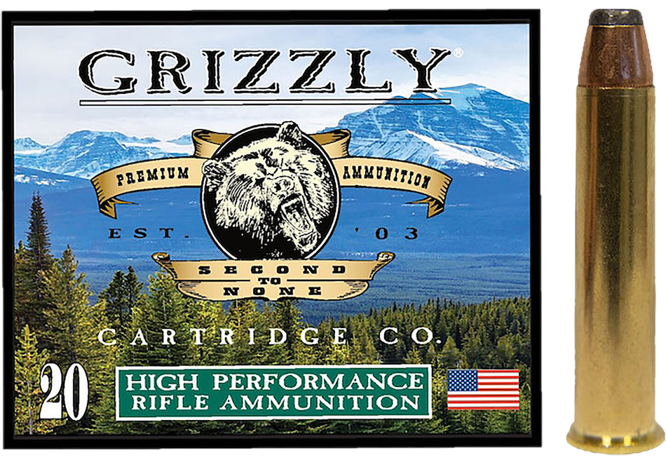Grizzly Cartridge  .45-70 Government 300 gr BHP ammo