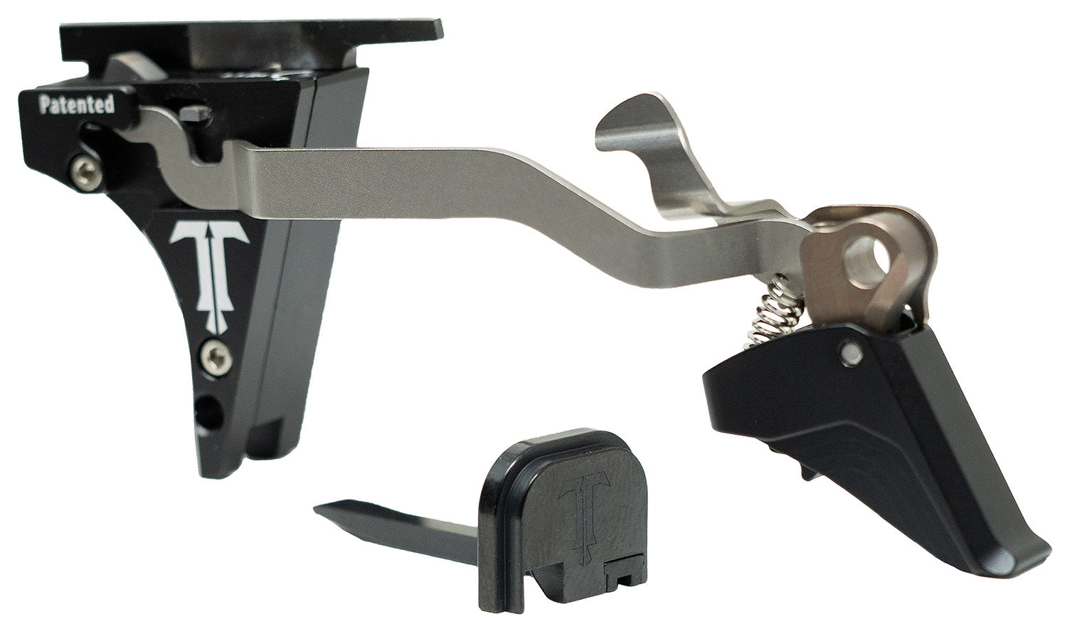 TriggerTech Glock Gen 1-5 Competitive Straight Trigger Black