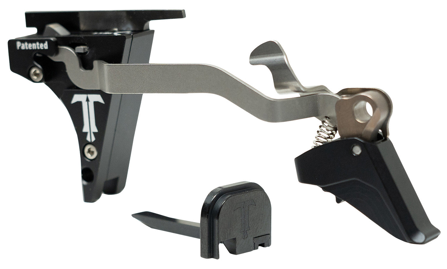 TriggerTech Glock Gen 1-5 Competitive Pro Curved Trigger Black