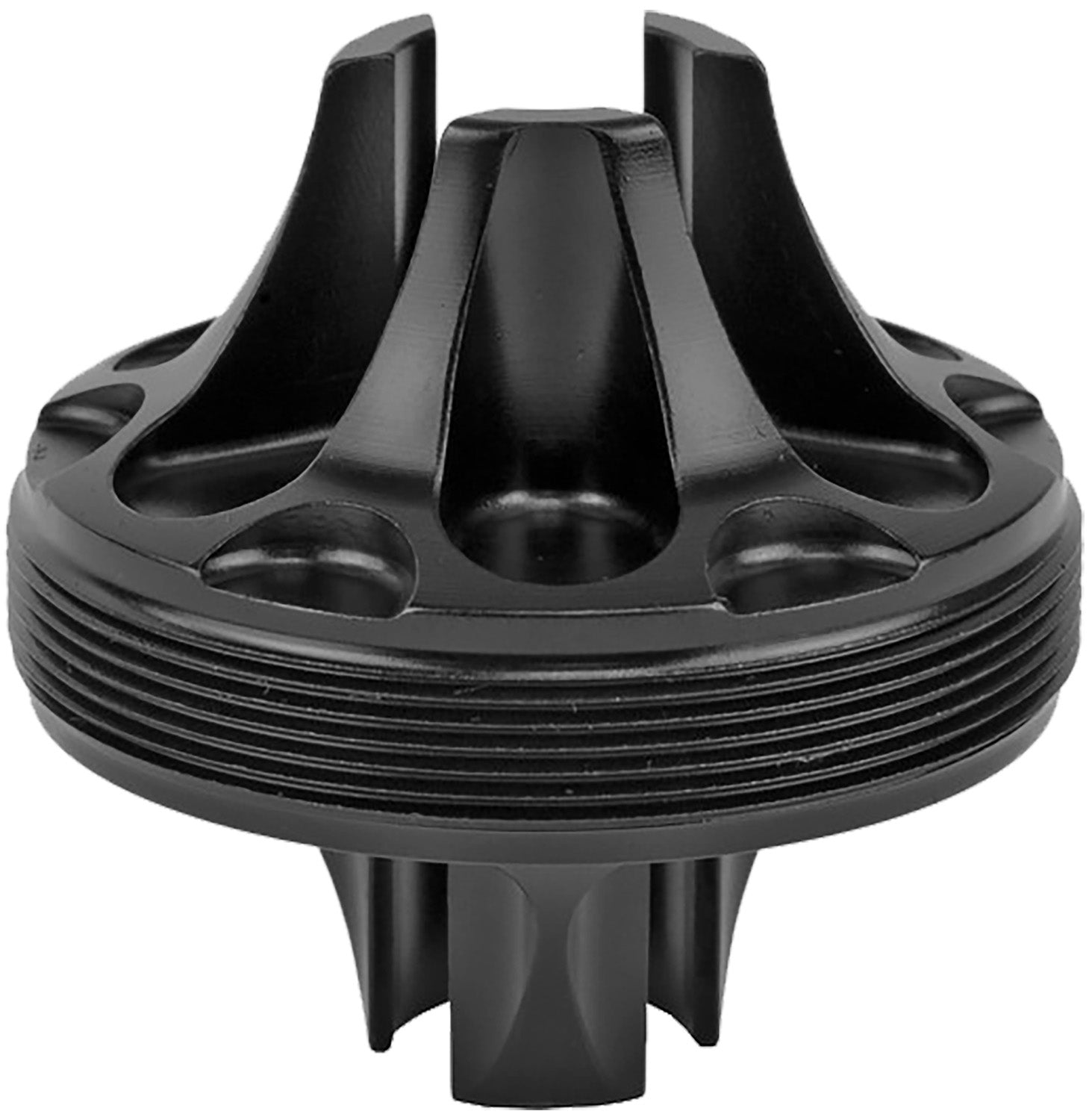 Advanced Armament Company 65048 Ranger Flash Hiding Front Cap Black Nitride Steel for Ranger 5 and Ranger 7