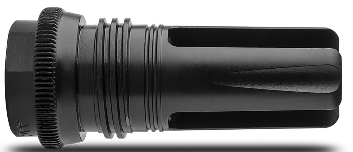 Advanced Armament Company 64242 Flash Hider 90T SR Series SCARmor Steel 1/2"x28 Threads 5.56mm