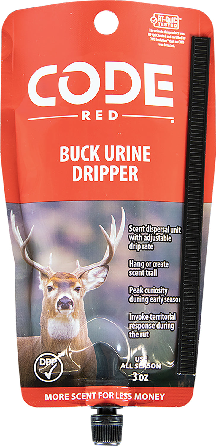 Code Blue OA1423 Code Red Buck Urine Deer Attractant Dripper 3 oz