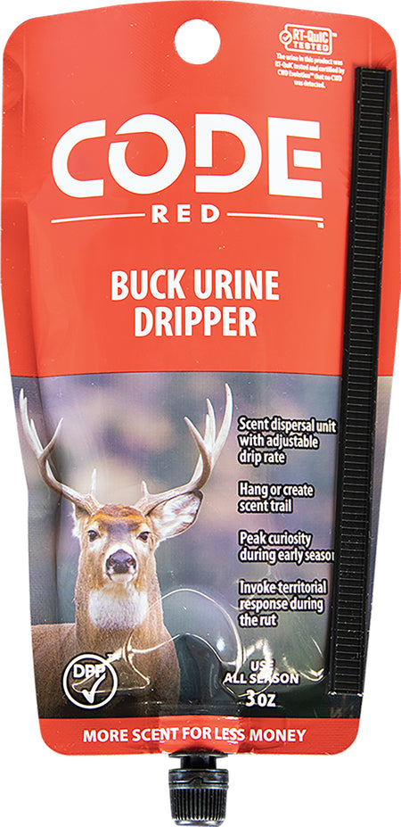 Code Blue OA1423 Code Red Buck Urine Deer Attractant Dripper 3 oz