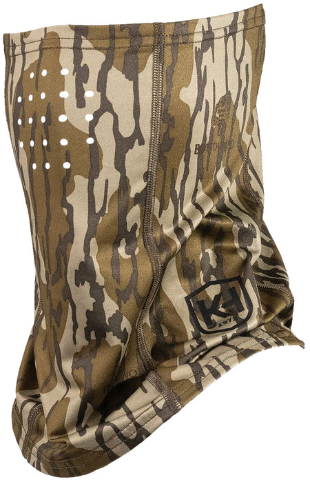 Moultrie KHT0213 Run N Gun Mossy Oak Bottomland 1/2 Face Mask OSFM Hunting