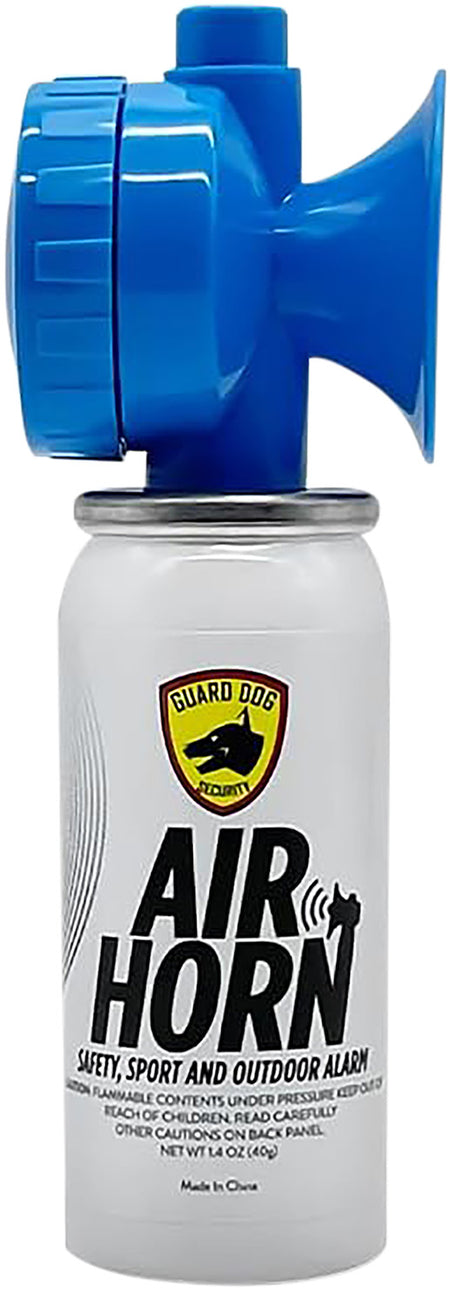 Guard Dog Security Compact Air Horn 1.4 oz Audible Up to 1 Mile Blue