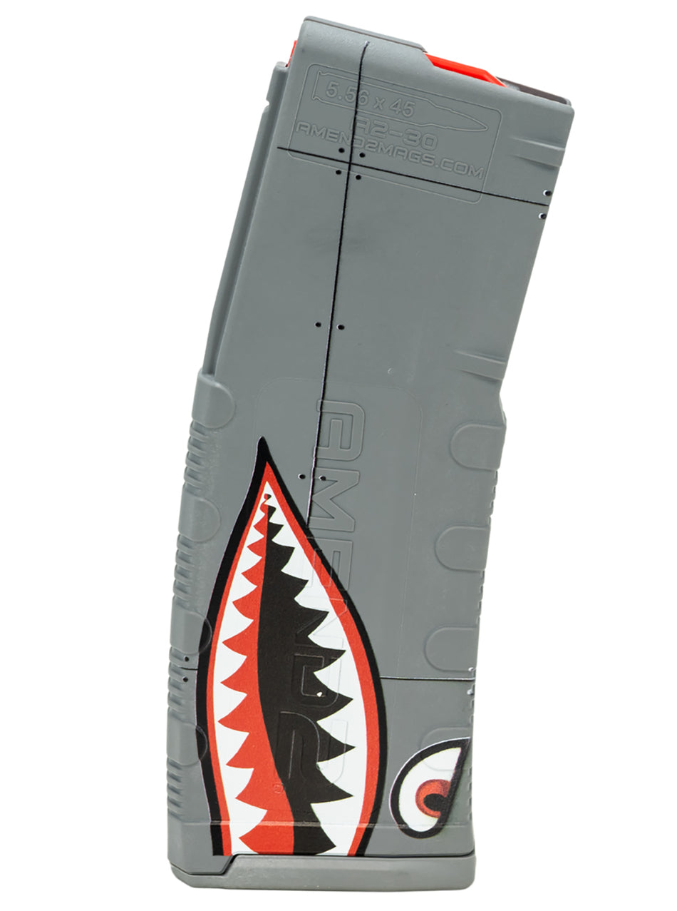 Amend2 MOD-2 30rd 5.56 NATO AR-15 Magazine Gray Polymer