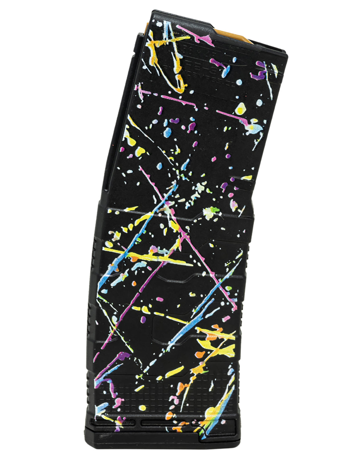 Amend2 MOD-3 30rd 5.56 NATO AR-15 Neon Splatter Polymer Magazine
