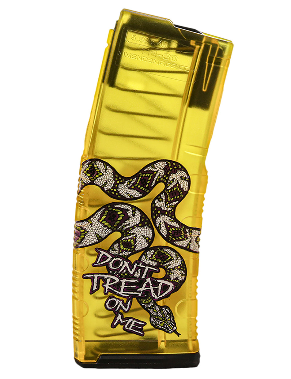 Amend2 MOD-C 30rd 5.56 NATO AR-15 Yellow Polymer Magazine