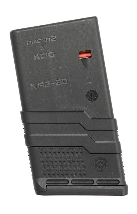 Amend2 SCARMOD3BLK20 20rd 7.62x51 AR-15 Compatible Black Polymer Magazine