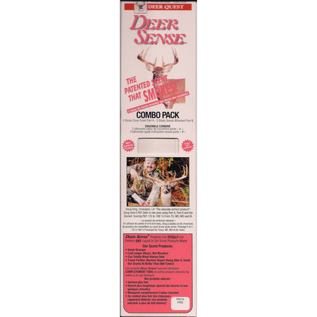 Deer Quest Deer Sense Curiosity and Sexual Scent Combo 12 pk.