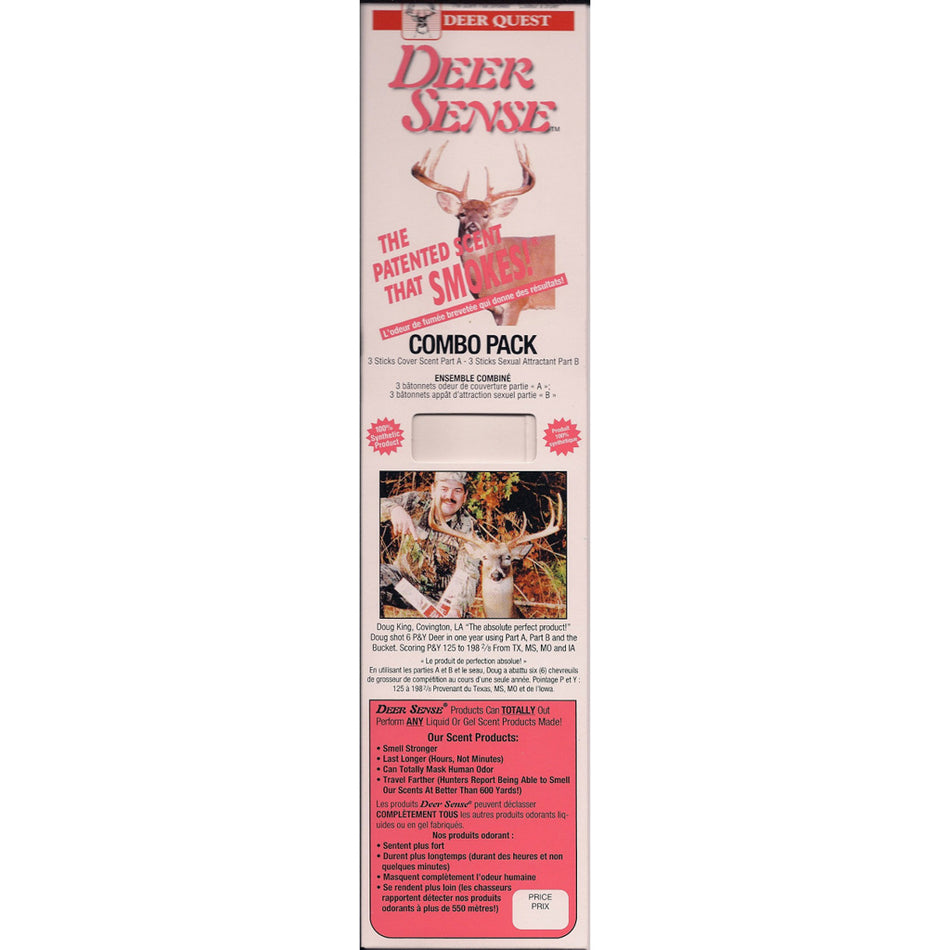 Deer Quest Deer Sense Curiosity and Sexual Scent Combo 12 pk.