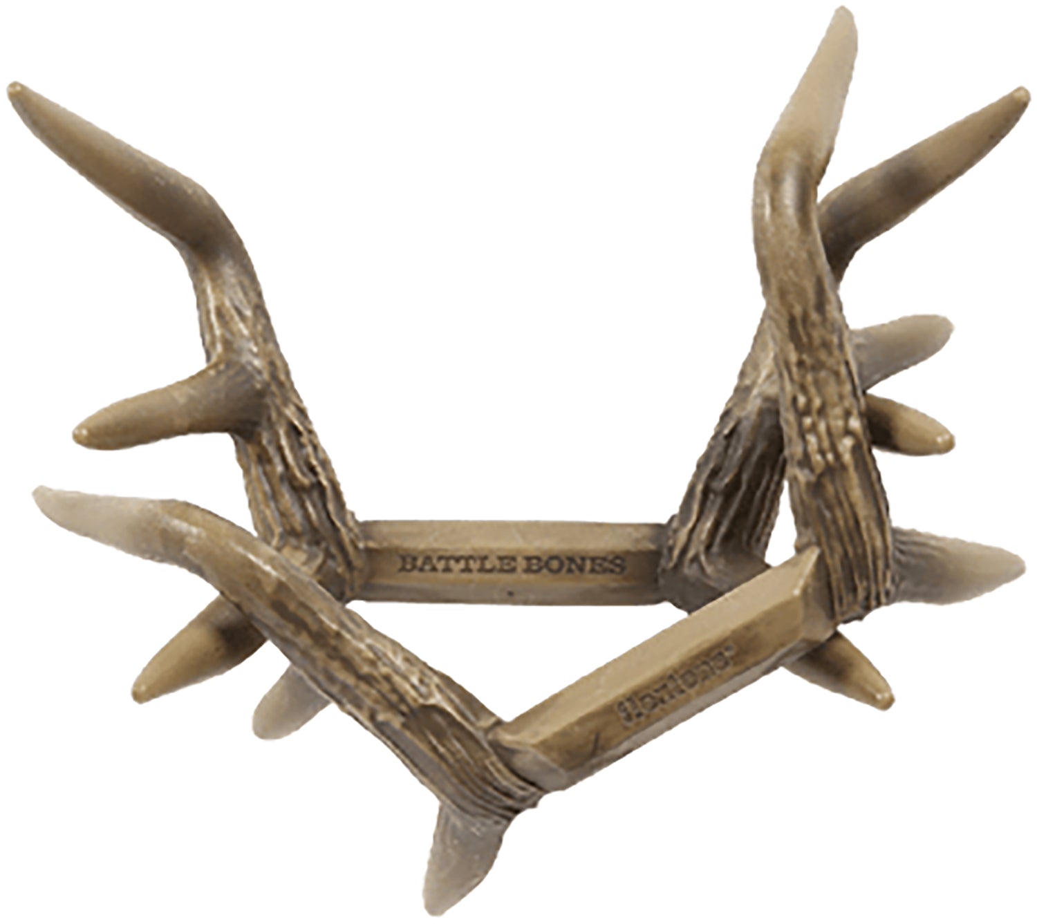 Flextone FLX-FLXDR064 Battle Bones Rattling Antlers Deer Call Brown