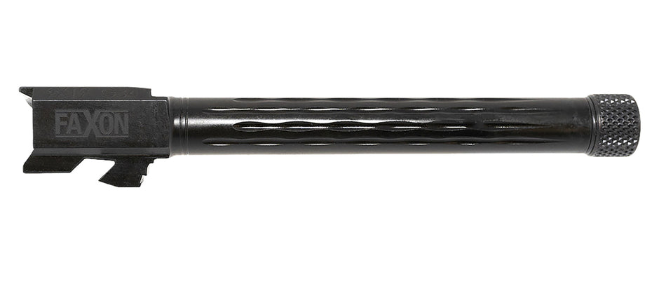 Faxon Firearms 9mm Black Nitride Steel Drop-In Barrel for Glock 34