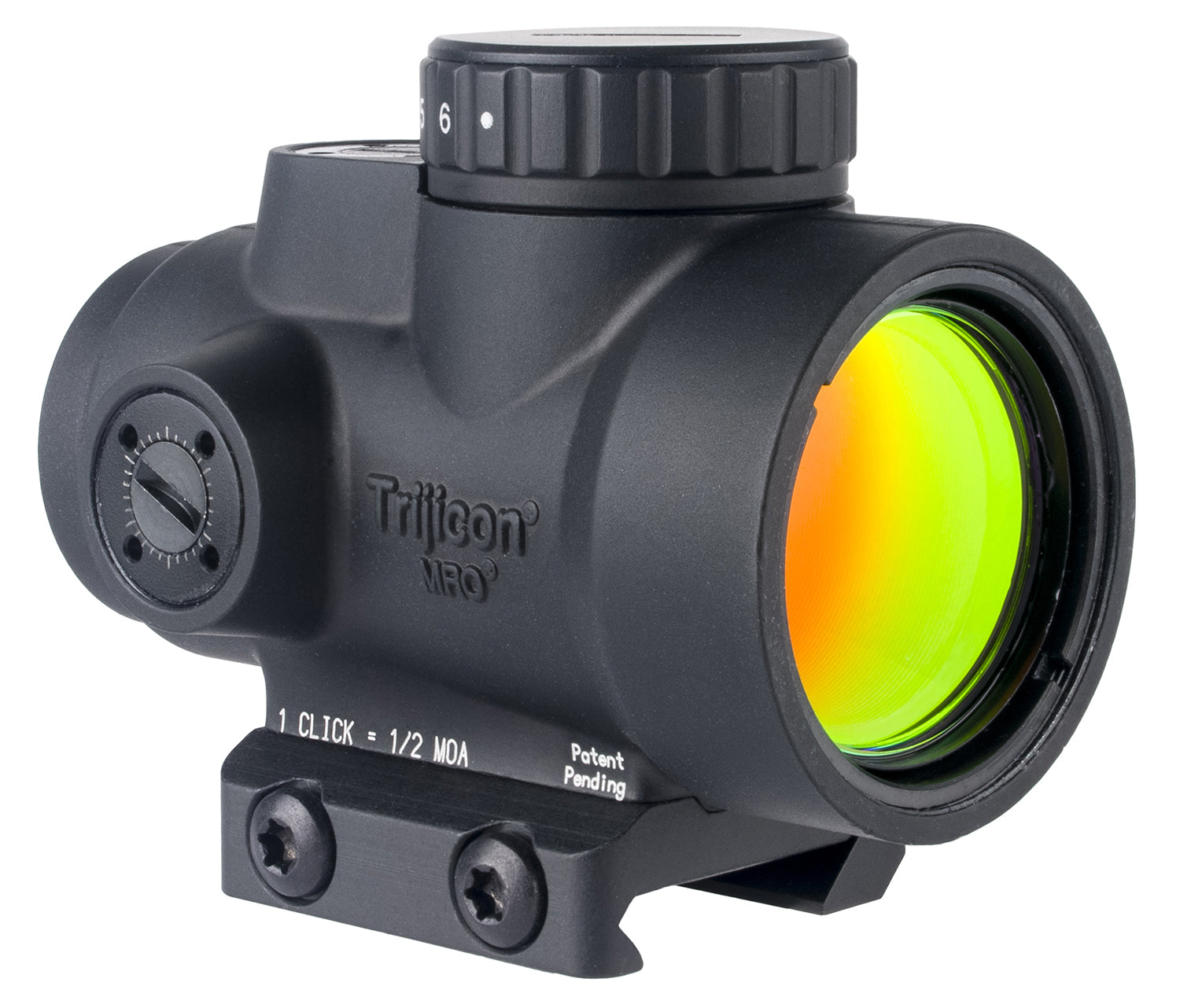 Trijicon 2200301 MRO SD Black 1x25mm 2 MOA Red Dot Sight with Low Mount