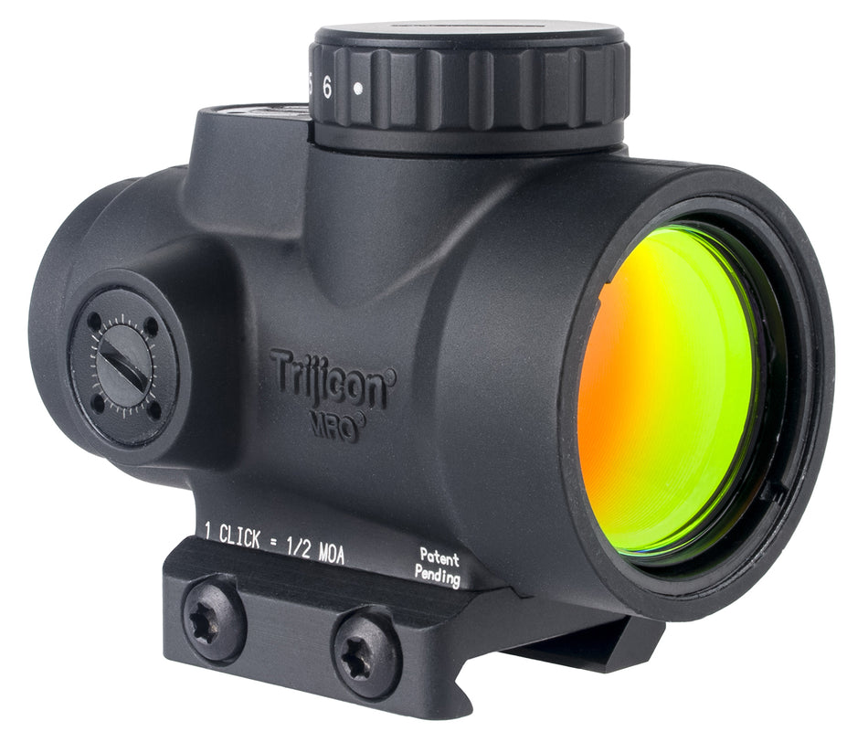 Trijicon 2200301 MRO SD Black 1x25mm 2 MOA Red Dot Sight with Low Mount