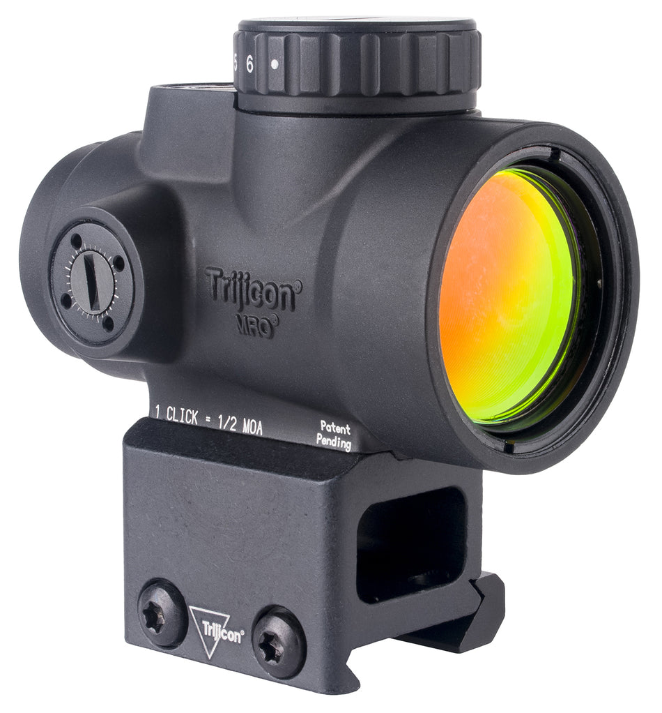 Trijicon MRO SD Black 1x25mm 2 MOA Red Dot Sight with Lower 1/3 Co-Witness Mount