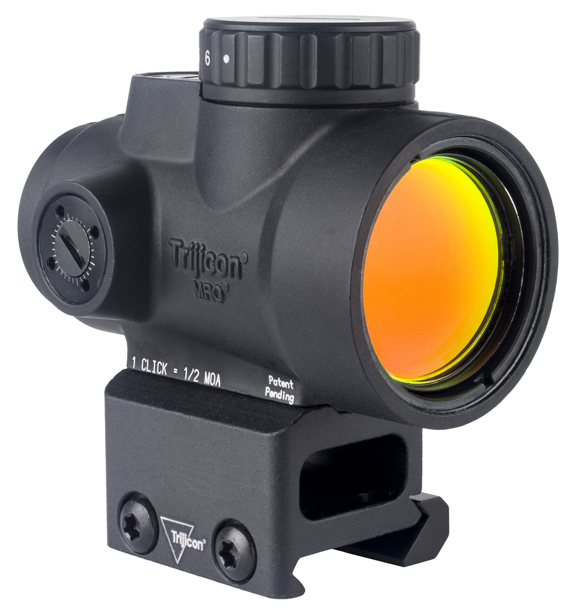 Trijicon MRO SD Black 1x25mm 2 MOA Green Dot Sight with Full Co-Witness Mount