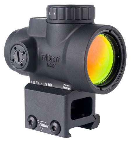 Trijicon MRO SD Black 1x25mm 2 MOA Green Dot Sight with Lower 1/3 Co-Witness Mount
