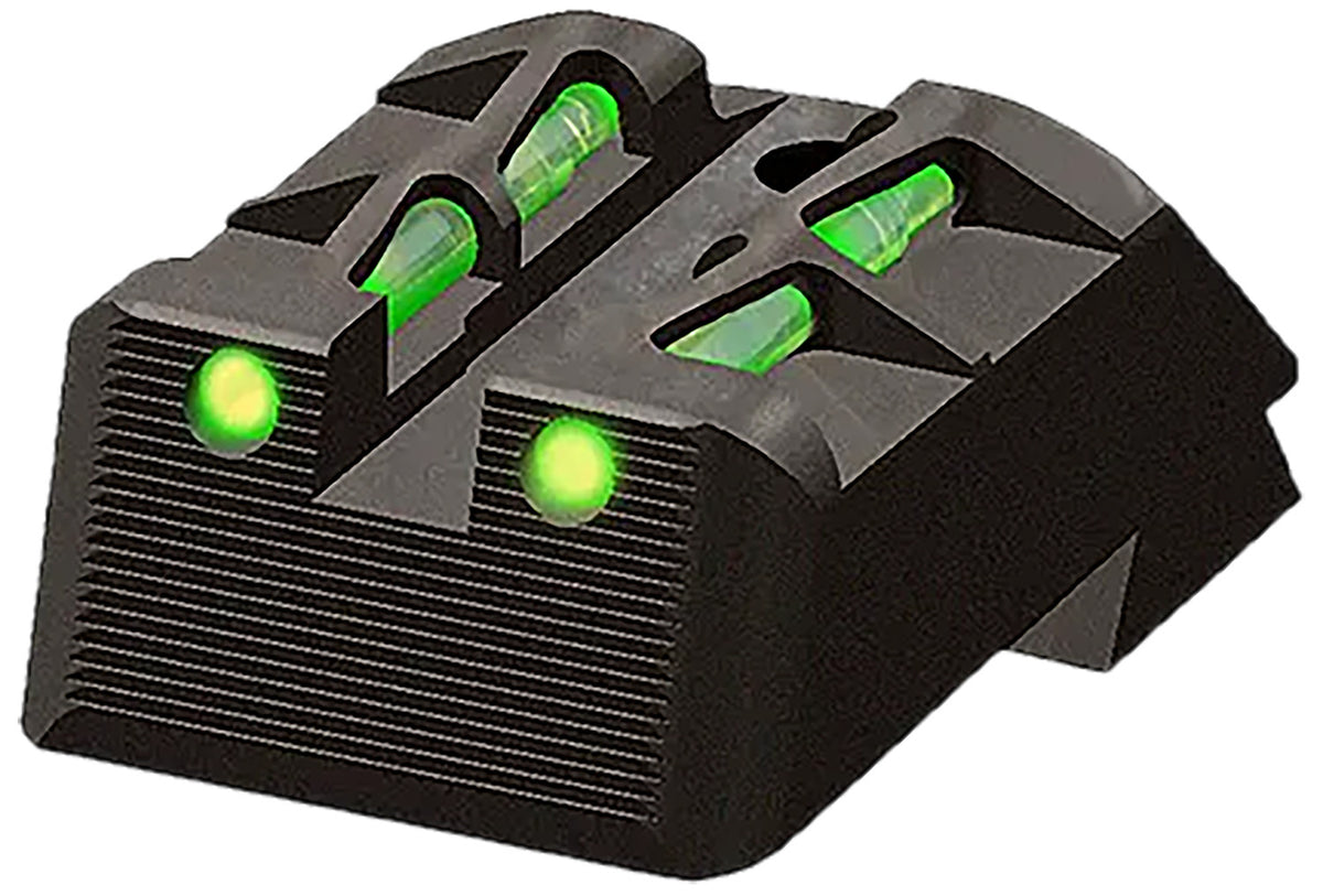HiViz KBLW11 LiteWave Rear Sight Green/Red Interchangeable for Kimber 1911 Models with Fixed Rear Sights