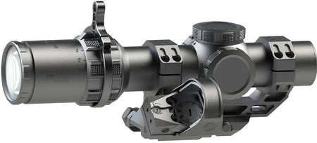 Sig Sauer SOTMC61000-R1 Tango-MSR Compact 1-6x24mm 30mm Tube BDC6 Reticle with Romeo1 3MOA Red Dot