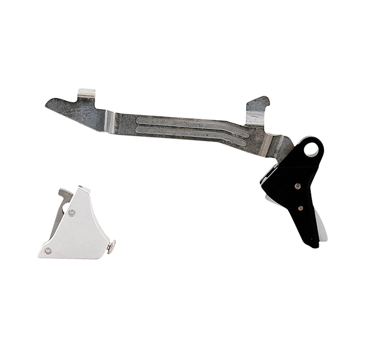Timney Triggers Alpha Competition 10mm/45 ACP Silver Replacement Trigger for Glock Gen 5 Large Frame