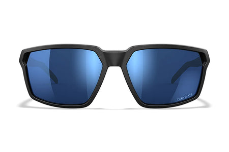 Wiley X AC6SRA09 Sierra M/L Protective Eyewear – Blue Mirror Lens, Matte Black Frame