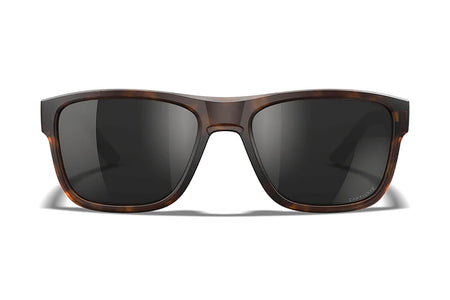 Wiley X AC6OVN15 Ovation Protective Eyewear – Black Mirror Lens, Matte Tortoise Frame