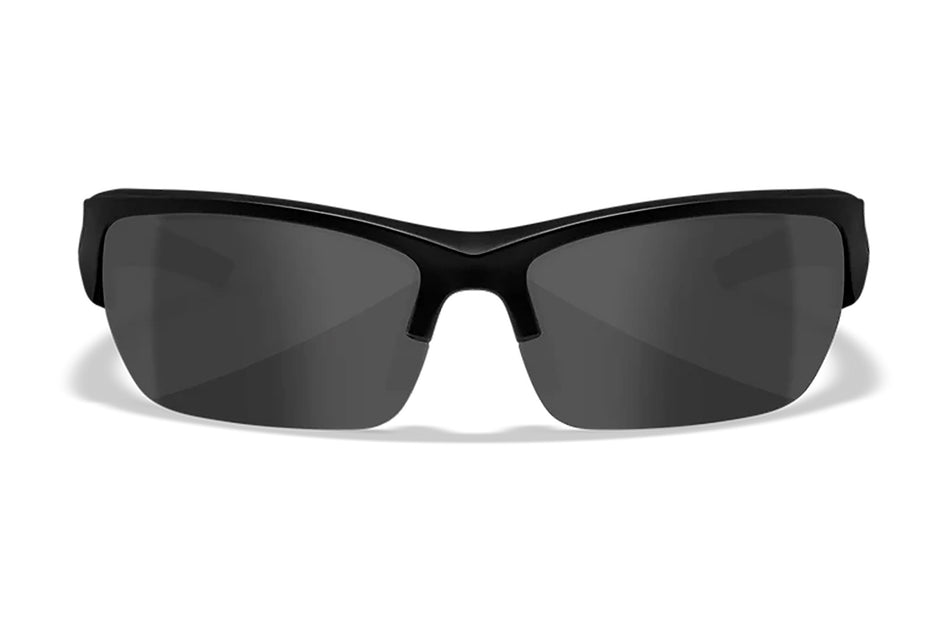 Wiley X CHVAL01 Valor Medium Smoke Gray Polycarbonate Lens Matte Black Frame Safety Glasses