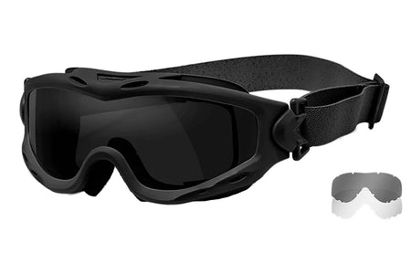 Wiley X SP29B Spear Goggles Smoke Gray Lens Matte Black Frame Ballistic Eyewear