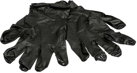 Hunters Specialties Field Dressing Nitrile Gloves Black Large 10 Pack