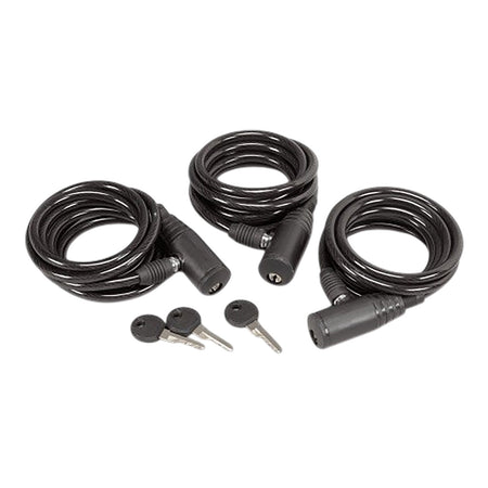 Hunters Specialties HS-00608 Cable Lock 3-Pack Black 6-Foot Tree Stand