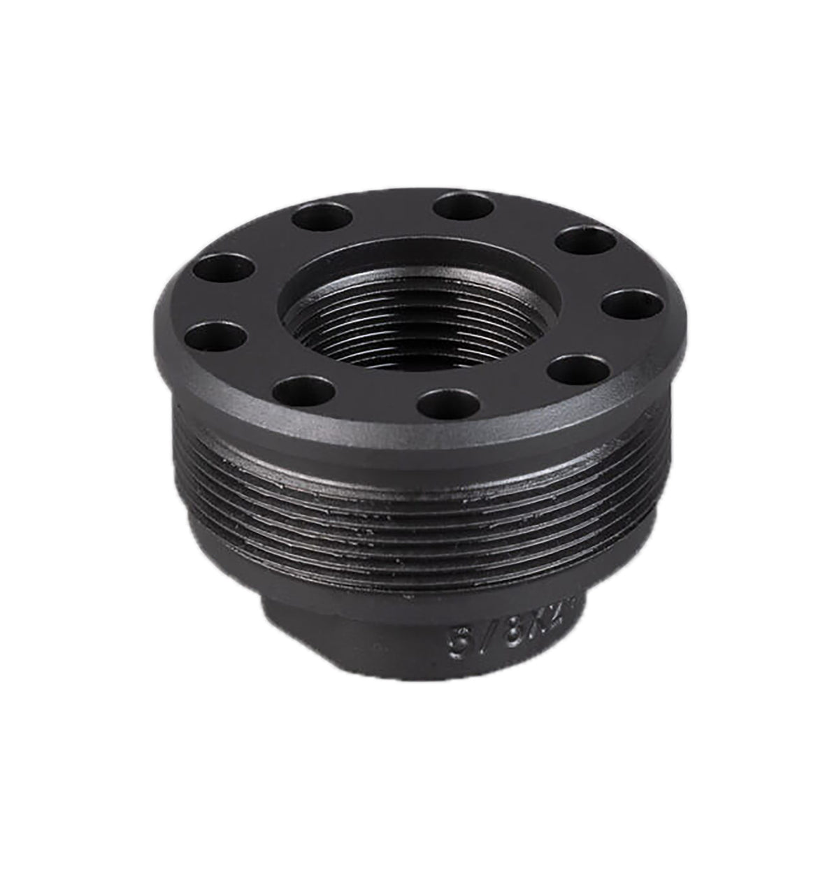 SilencerCo AC822 Alpha Direct Thread Mount 9/16"x24 Black