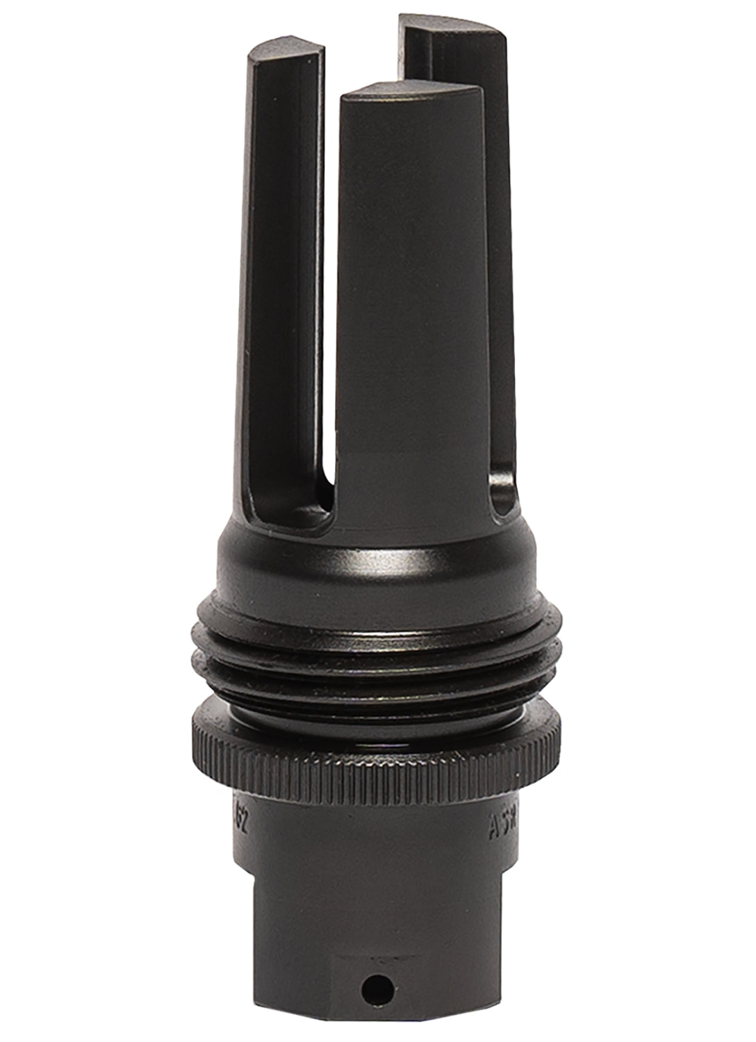 SilencerCo AC5364 ASR Flash Hider Pin & Weld Black Nitride 1/2"x28 Threads 30 Cal