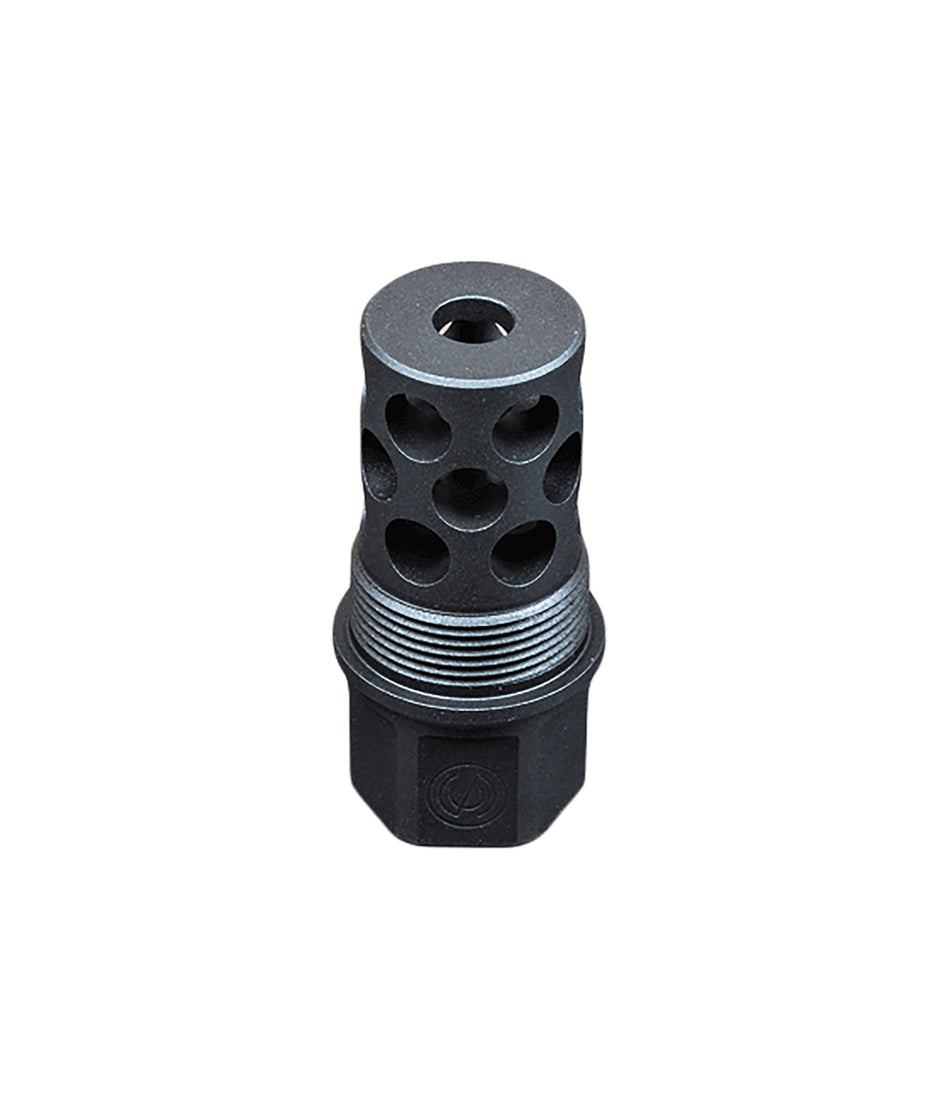 SilencerCo AC5232 TOMD Muzzle Brake Black Matte 1/2"x28 Threads 30 Cal