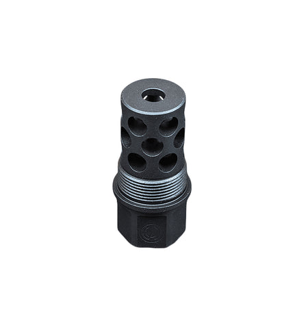 SilencerCo AC5233 TOMD Muzzle Brake Black Matte 5/8"x24 Threads 30 Cal