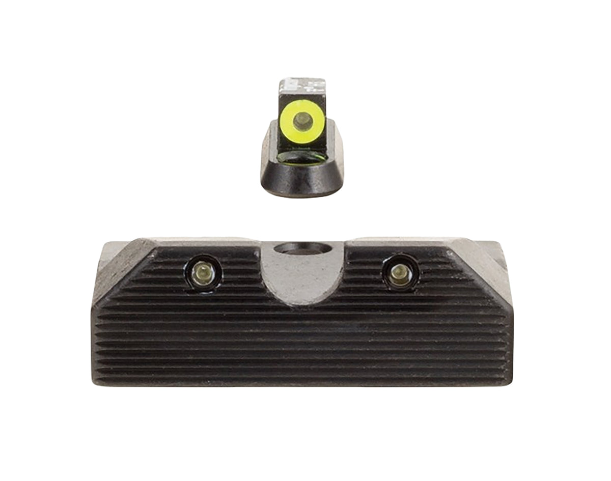 Trijicon 601080 HD XR Night Sight Set Green Tritium Yellow Outline Front & Green Tritium Rear for CZ P-10/P-10C