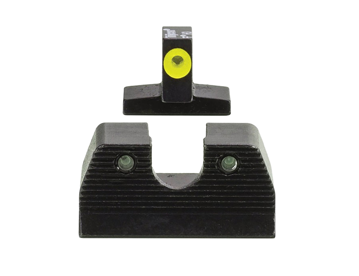 Trijicon 600890 HD XR Night Sight Set Green Tritium Yellow Outline Front & Green Tritium Rear for FN FNP/FNX