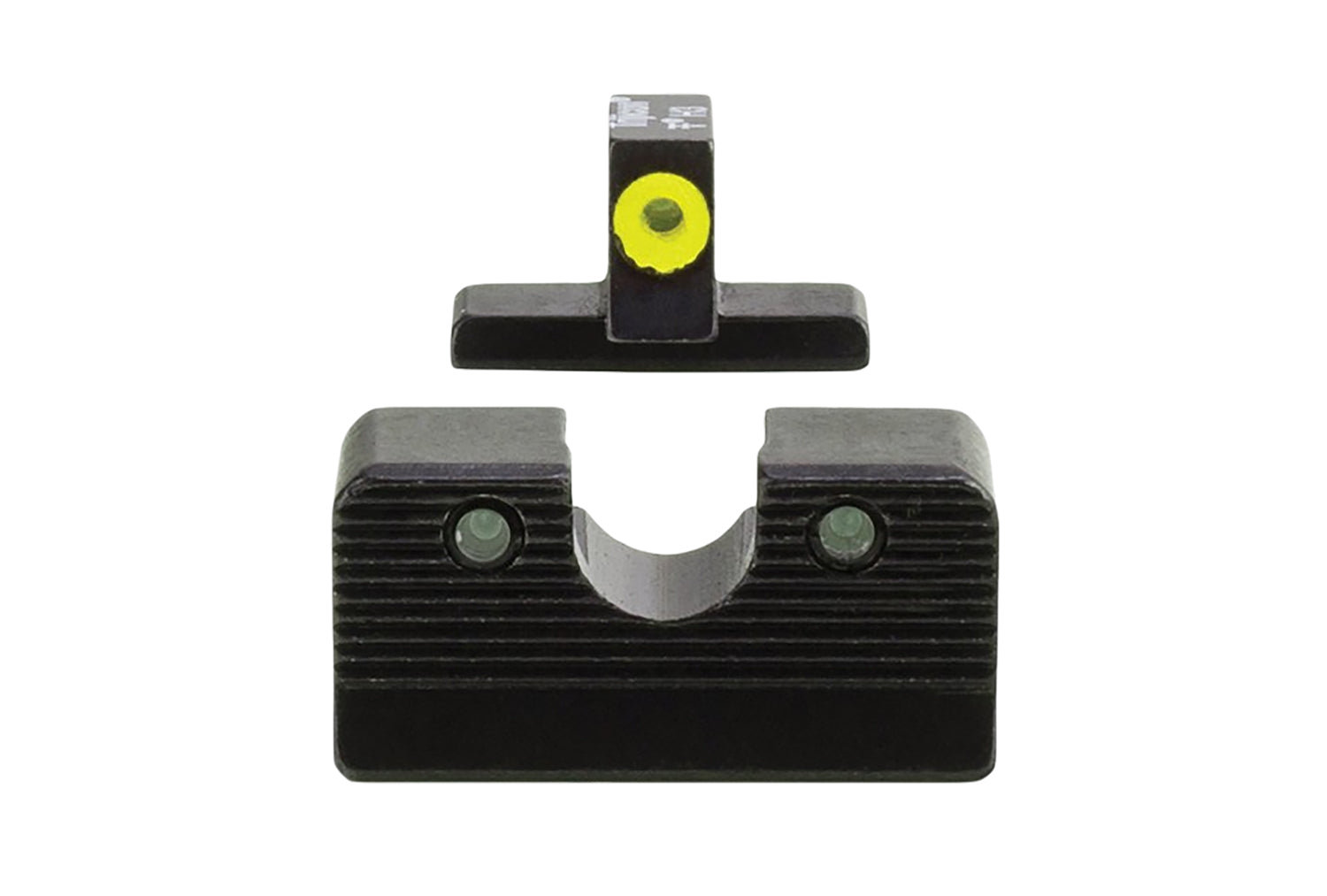 Trijicon 600999 HD XR Night Sight Set Green Tritium Yellow Outline Front & Green Tritium Rear for FN 509
