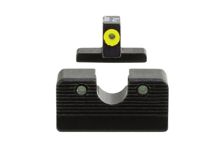 Trijicon 600999 HD XR Night Sight Set Green Tritium Yellow Outline Front & Green Tritium Rear for FN 509