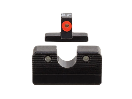 Trijicon 601000 HD XR Night Sight Set Green Tritium Orange Outline Front & Green Tritium Rear for FN 509